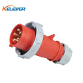 5Pin 32A 400V industrial power socket and plug